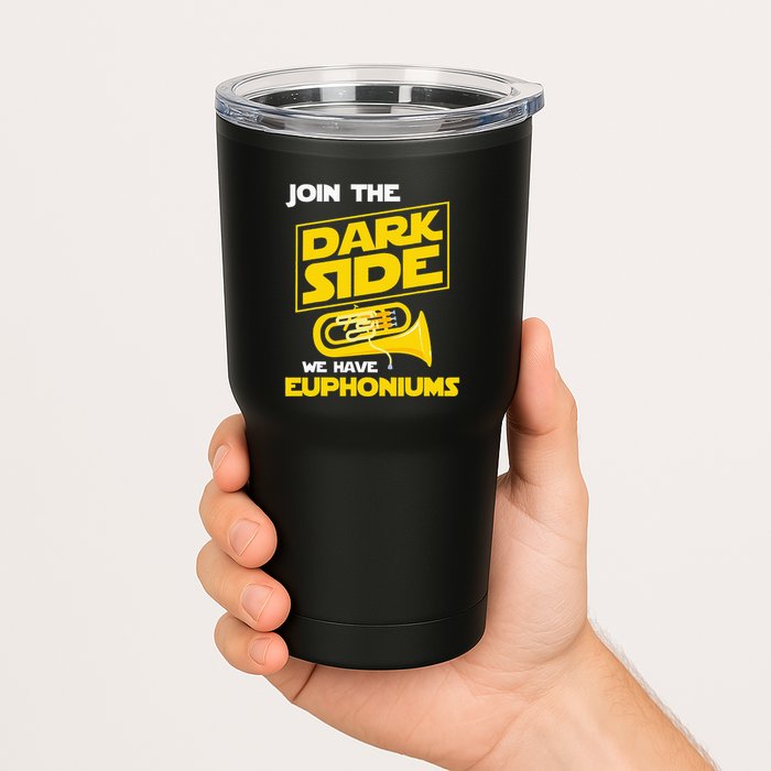 Join The Dark Side We Have Euphoniums Euphoniumist Brass Tumbler