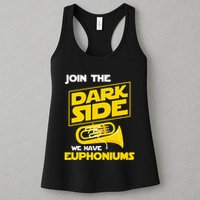 Join The Dark Side We Have Euphoniums Euphoniumist Brass Womens Tank Top