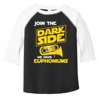 Join The Dark Side We Have Euphoniums Euphoniumist Brass Toddler Fine Jersey T-Shirt