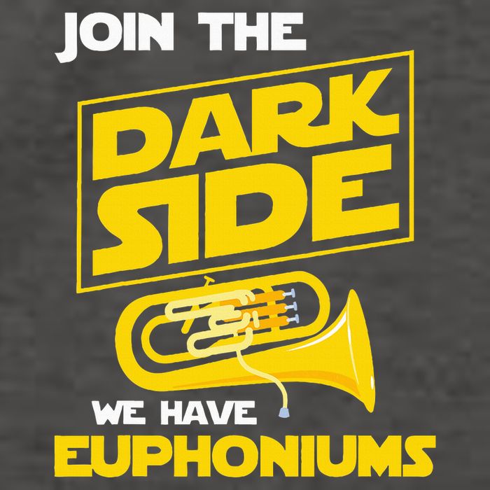 Join The Dark Side We Have Euphoniums Euphoniumist Brass Vector Backpack