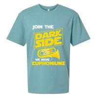Join The Dark Side We Have Euphoniums Euphoniumist Brass Sueded Cloud Jersey T-Shirt