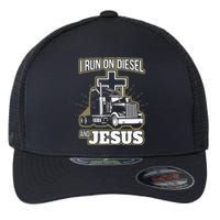 Jesus Truck Driver Christian Trucker Flexfit Unipanel Trucker Cap