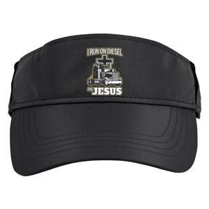 Jesus Truck Driver Christian Trucker Adult Drive Performance Visor