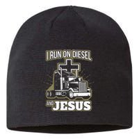 Jesus Truck Driver Christian Trucker Sustainable Beanie