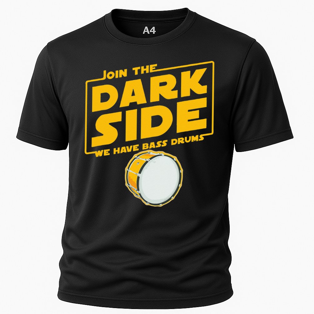 Join The Dark Side Bass Drum Player Performance Shirt