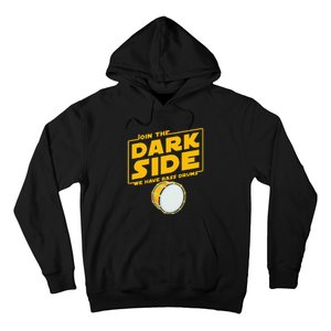 Join The Dark Side Bass Drum Player Hoodie