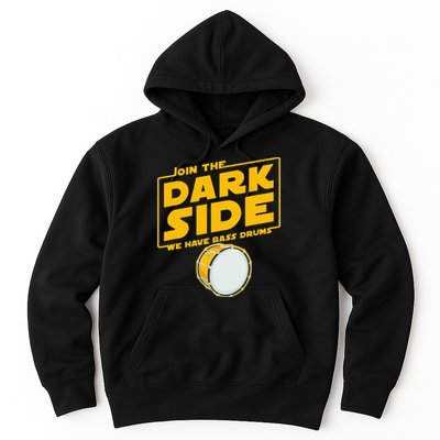 Join The Dark Side Bass Drum Player Hoodie