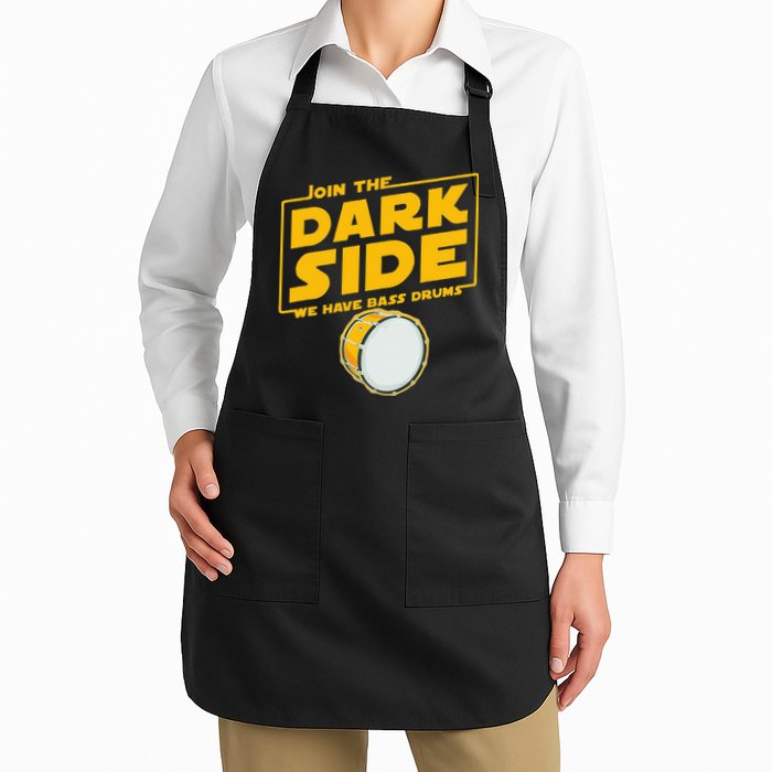 Join The Dark Side Bass Drum Player Apron