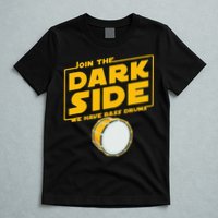 Join The Dark Side Bass Drum Player T-Shirt