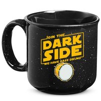 Join The Dark Side Bass Drum Player 15oz Campfire Ceramic Mug