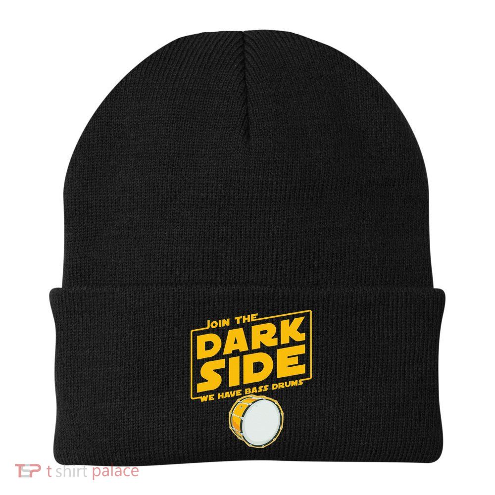 Join The Dark Side Bass Drum Player Beanie