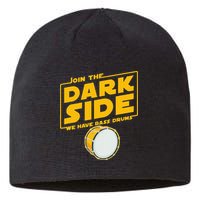 Join The Dark Side Bass Drum Player Sustainable Beanie