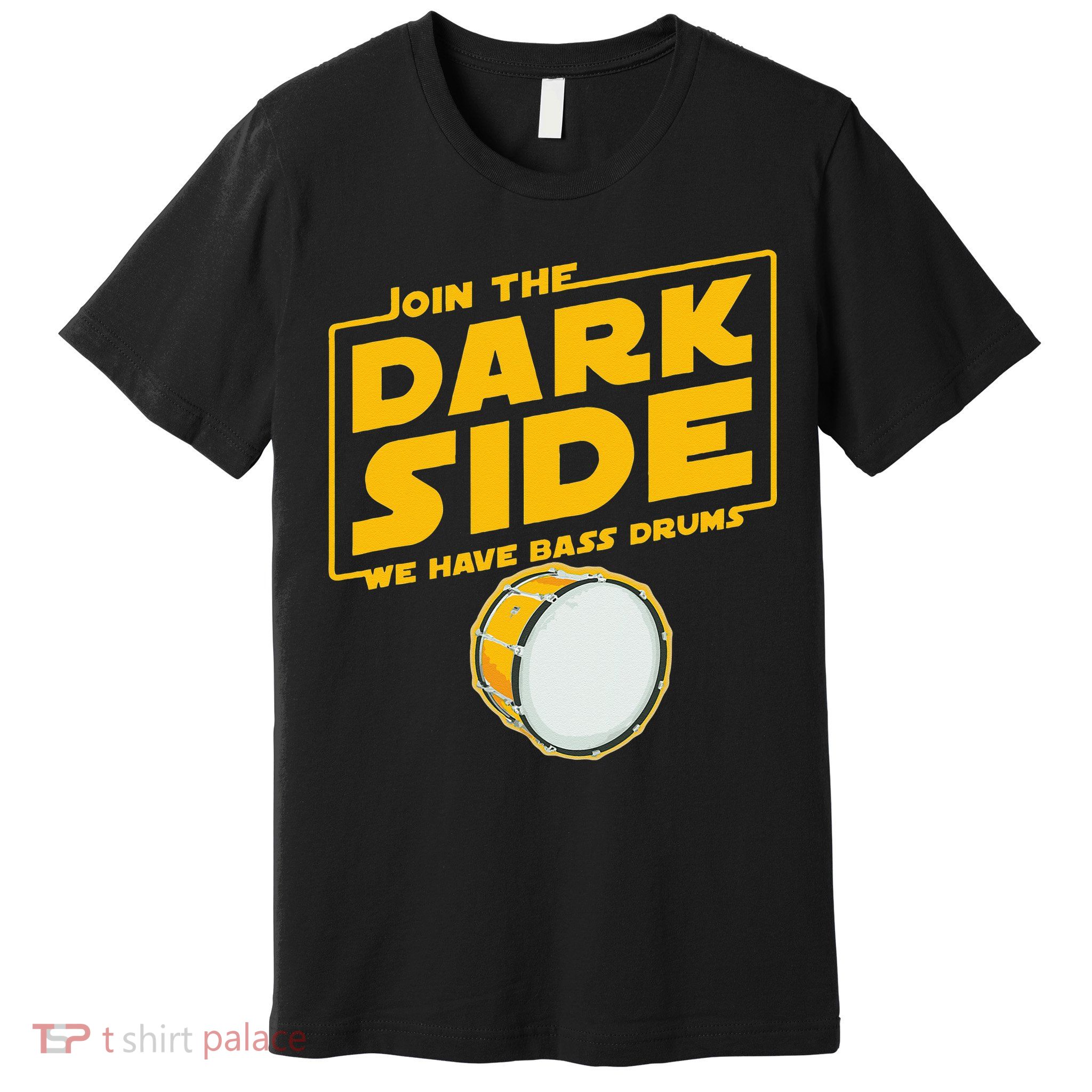 Join The Dark Side Bass Drum Player Premium T-Shirt