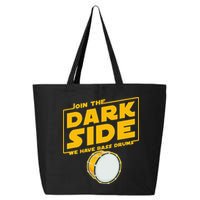 Join The Dark Side Bass Drum Player 25L Jumbo Tote