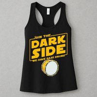Join The Dark Side Bass Drum Player Womens Tank Top