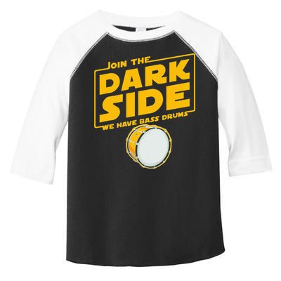 Join The Dark Side Bass Drum Player Toddler Fine Jersey T-Shirt