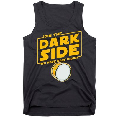 Join The Dark Side Bass Drum Player Tank Top