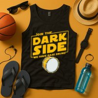Join The Dark Side Bass Drum Player Tank Top
