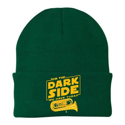 Join The Dark Side Tuba Player Knit Cap Winter Beanie