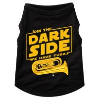 Join The Dark Side Tuba Player Doggie Tank