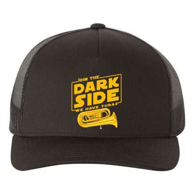 Join The Dark Side Tuba Player Yupoong Adult 5-Panel Trucker Hat