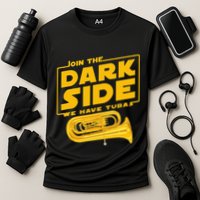 Join The Dark Side Tuba Player Performance Shirt