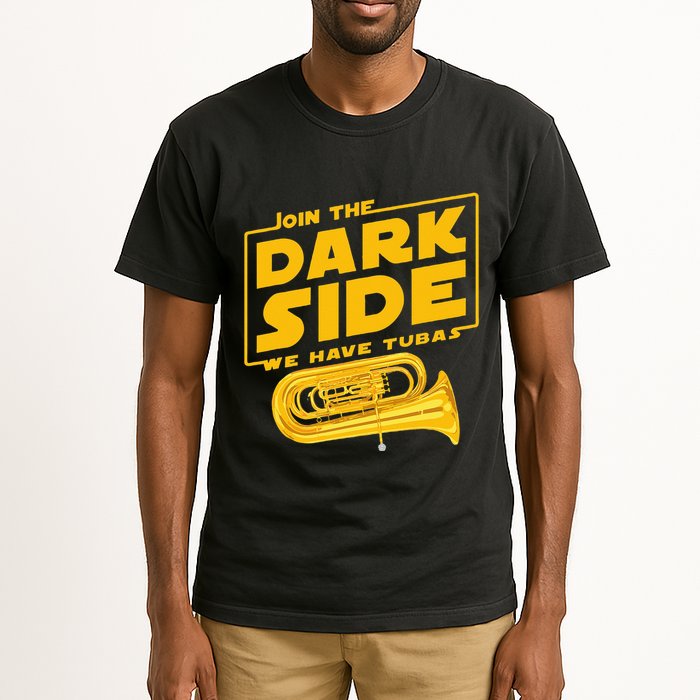 Join The Dark Side Tuba Player Tall T-Shirt