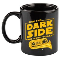 Join The Dark Side Tuba Player 11oz C Handle Ceramic Mug