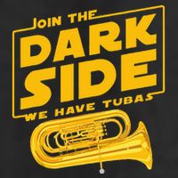 Join The Dark Side Tuba Player Beanie