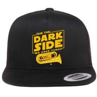 Join The Dark Side Tuba Player Flatbill Hat