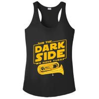 Join The Dark Side Tuba Player Ladies PosiCharge Competitor Racerback Tank
