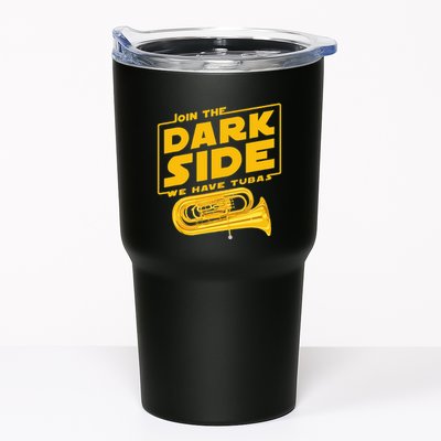 Join The Dark Side Tuba Player Tumbler