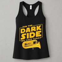 Join The Dark Side Tuba Player Womens Tank Top