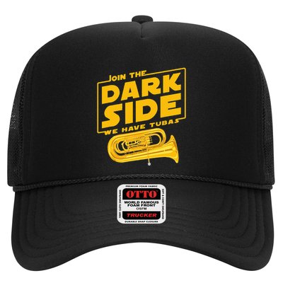 Join The Dark Side Tuba Player Trucker Hat
