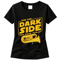 Join The Dark Side Tuba Player Womens T-Shirt