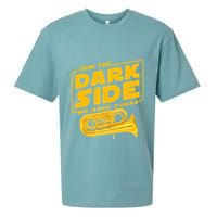 Join The Dark Side Tuba Player Sueded Cloud Jersey T-Shirt