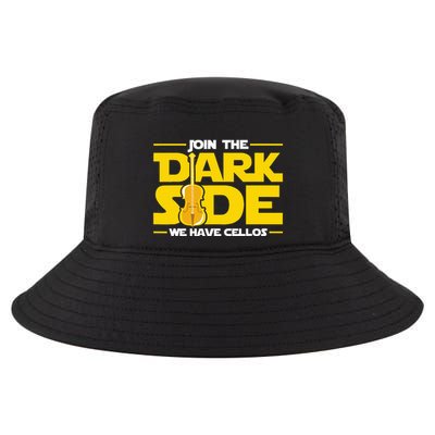 Join The Dark Side We Have Cellos Cellist Orchestra Musician Cool Comfort Performance Bucket Hat
