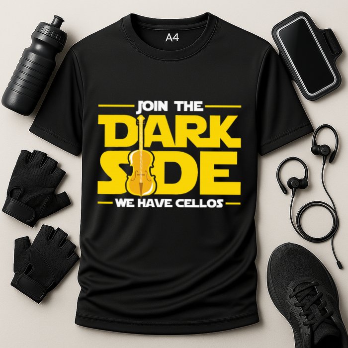 Join The Dark Side We Have Cellos Cellist Orchestra Musician Performance Shirt
