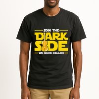 Join The Dark Side We Have Cellos Cellist Orchestra Musician Tall T-Shirt