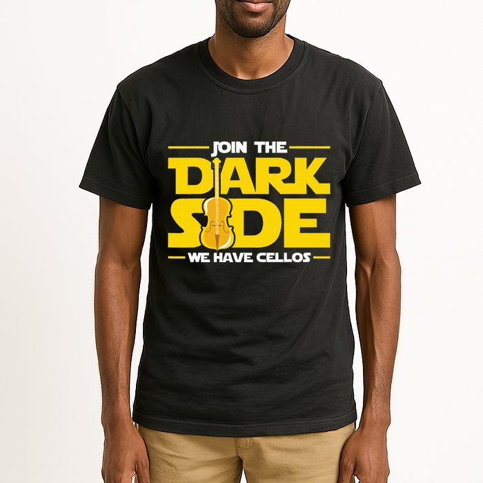Join The Dark Side We Have Cellos Cellist Orchestra Musician Tall T-Shirt