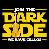 Join The Dark Side We Have Cellos Cellist Orchestra Musician Sustainable Bucket Hat