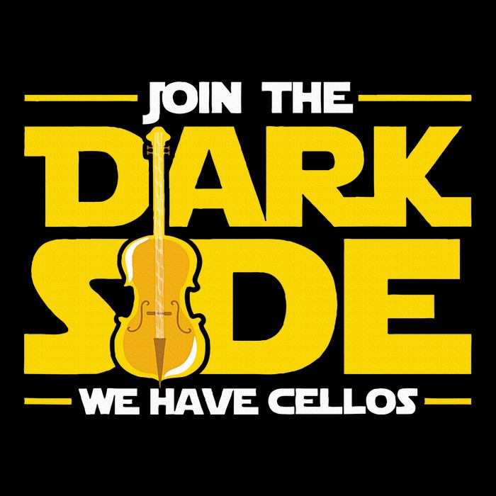 Join The Dark Side We Have Cellos Cellist Orchestra Musician Sustainable Bucket Hat