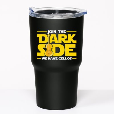 Join The Dark Side We Have Cellos Cellist Orchestra Musician Tumbler