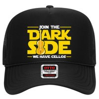 Join The Dark Side We Have Cellos Cellist Orchestra Musician Hat