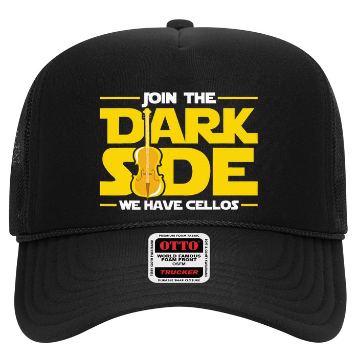 Join The Dark Side We Have Cellos Cellist Orchestra Musician Hat