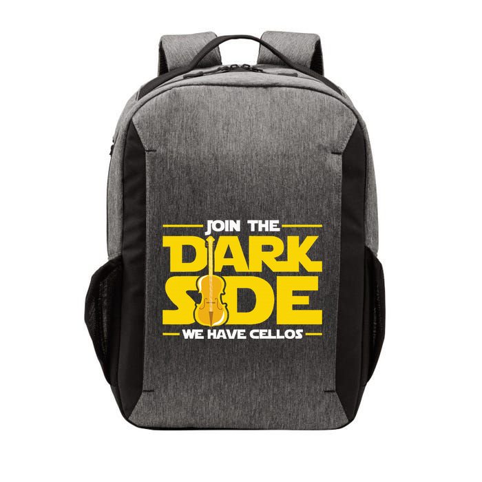 Join The Dark Side We Have Cellos Cellist Orchestra Musician Vector Backpack