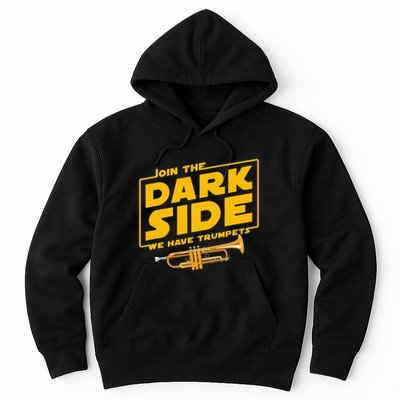 Join The Dark Side Trumpet Player Pride Hoodie