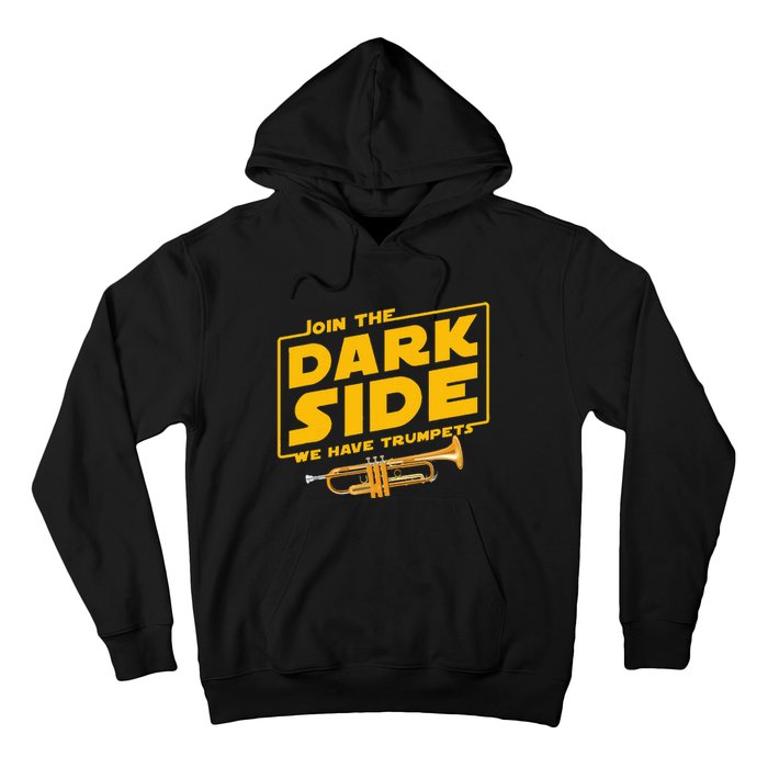 Join The Dark Side Trumpet Player Pride Hoodie