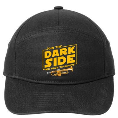 Join The Dark Side Trumpet Player Pride 7-Panel Snapback Hat