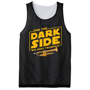 Join The Dark Side Trumpet Player Pride Mesh Reversible Basketball Jersey Tank